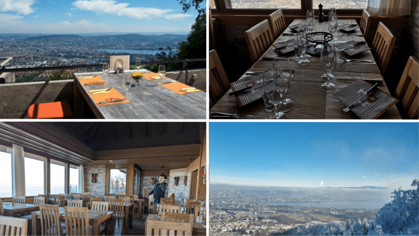 Restaurant Uto Staffel on the Uetliberg