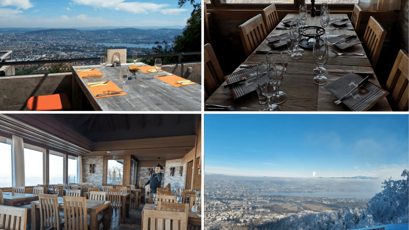 Restaurant Uto Staffel sur le mont Uetli