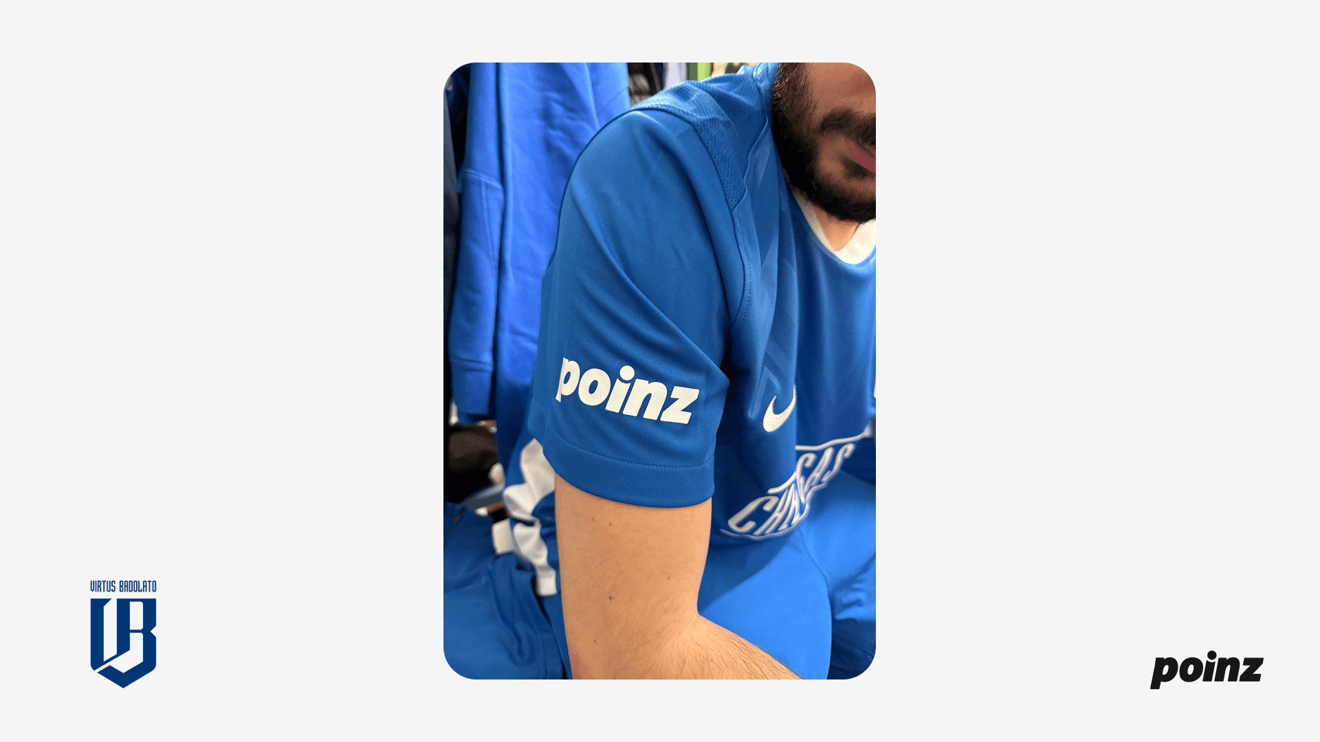 poinz as jersey sponsor of Virtus Badolato