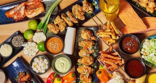 2für1 Korean fried chicken à discrétion