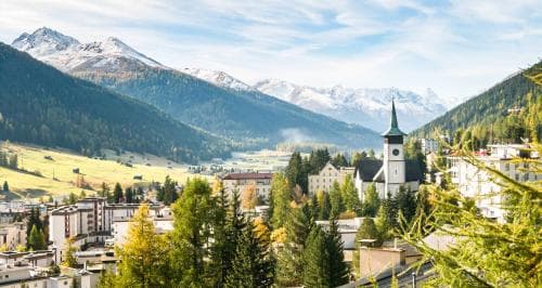 Vacanza relax con prima colazione a Davos per 2 persone